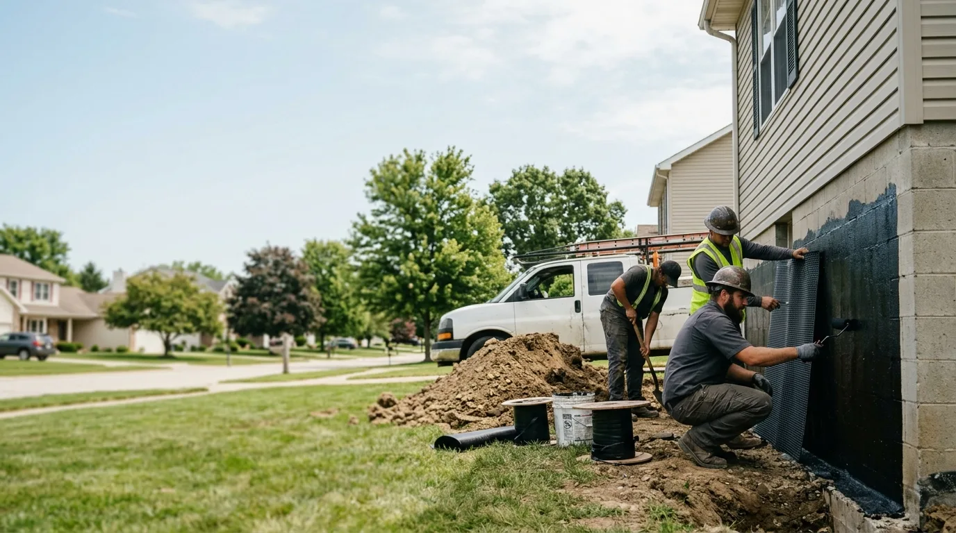 Basement Waterproofing in Thornburg, IA near me